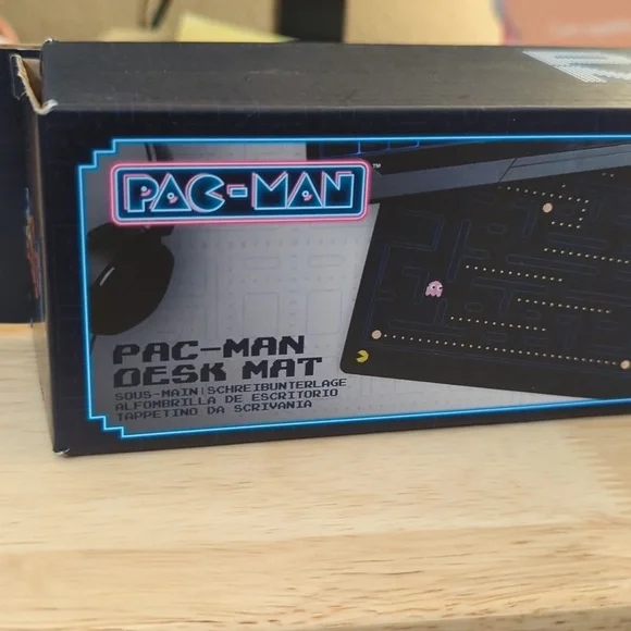 New. PacMan Desk Mat - Picture 1 of 2